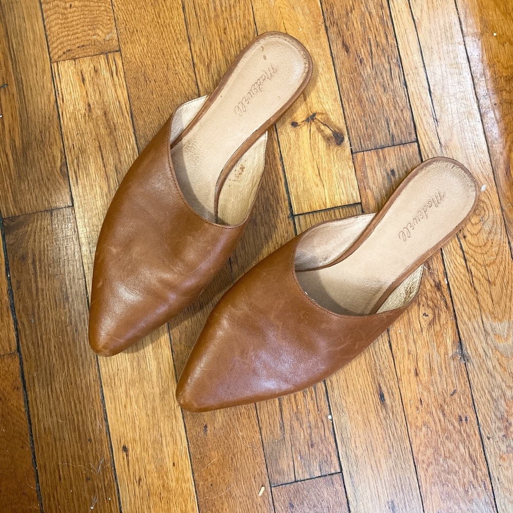 Madewell Mules US11 Women’s in English Saddle